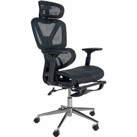 Sedia da ufficio Grover nero