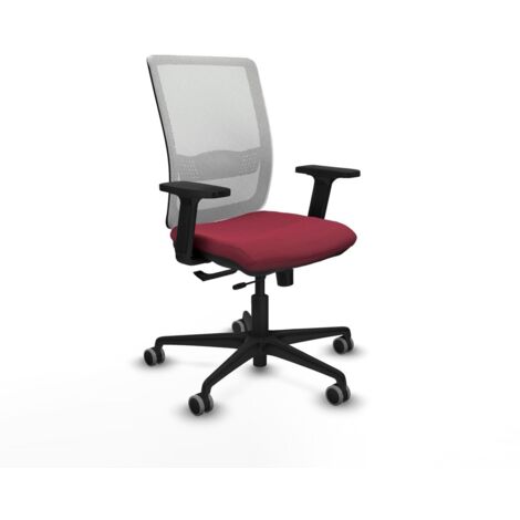 Sedia da Ufficio Haches Traslack Piqueras y Crespo 2D036G0 Rosso Granato