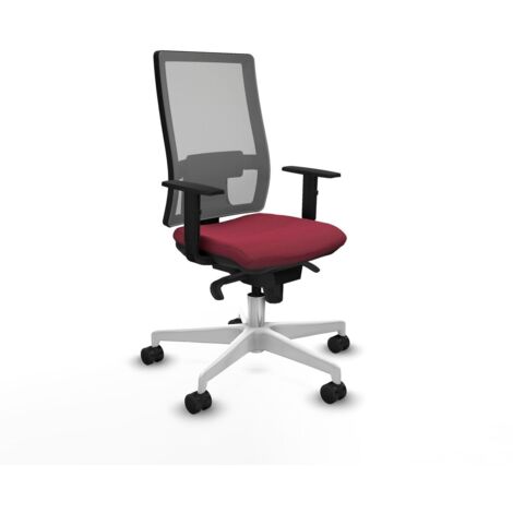 Sedia da Ufficio Horna Piqueras y Crespo 1D026N0 Rosso Granato