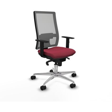 Sedia da Ufficio Horna Piqueras y Crespo 1D086N0 Rosso Granato