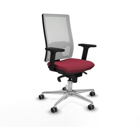 Sedia da Ufficio Horna Piqueras y Crespo 2D086G0 Rosso Granato