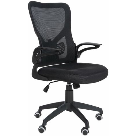 Sedia da ufficio Hudson nero