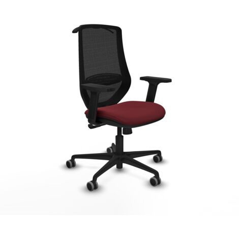 Sedia da Ufficio Mardos Piqueras y Crespo D036G0H Rosso Granato