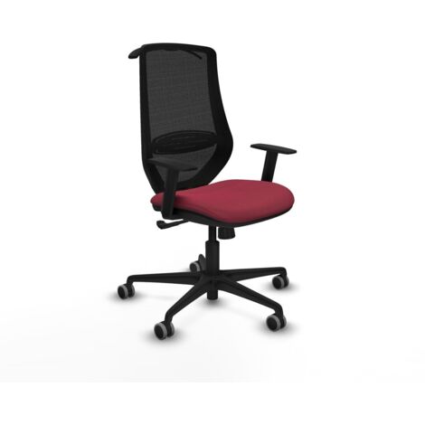 Sedia da Ufficio Mardos Piqueras y Crespo D036G0H Rosso Granato