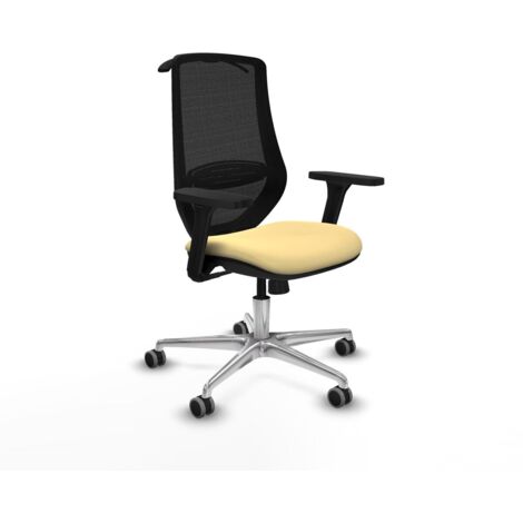 Sedia da Ufficio Mardos Piqueras y Crespo D086G0H Crema