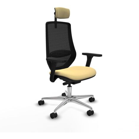 Sedia da Ufficio Mardos traslack Piqueras y Crespo D086N2W Crema