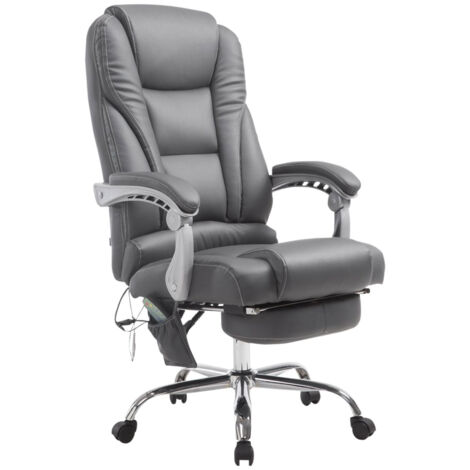 Sedia da ufficio massaggiante PACIFIC grigio