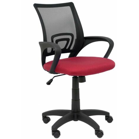 Sedia da Ufficio Piqueras y Crespo 0B933RN Rosso Granato