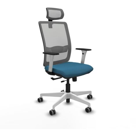 Sedia da Ufficio Piqueras y Crespo 1B026G2 Grigio Verde petrolio