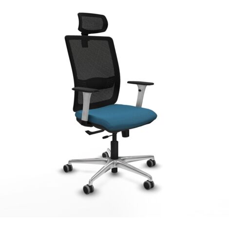 Sedia da Ufficio Piqueras y Crespo 1B086G2 Nero Verde petrolio