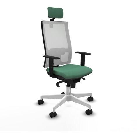 Sedia da Ufficio Piqueras y Crespo 1D026N2 Verde Smeraldo