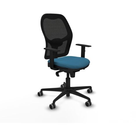 Sedia da Ufficio Piqueras y Crespo 1D036G0 Nero Verde petrolio