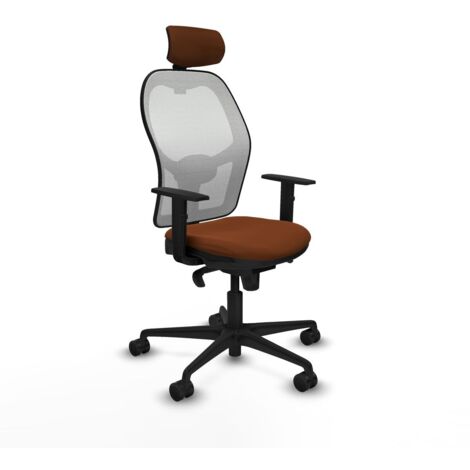 Sedia da Ufficio Piqueras y Crespo 1D036N2 Bianco Marrone