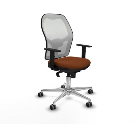 Sedia da Ufficio Piqueras y Crespo 1D086G0 Bianco Marrone