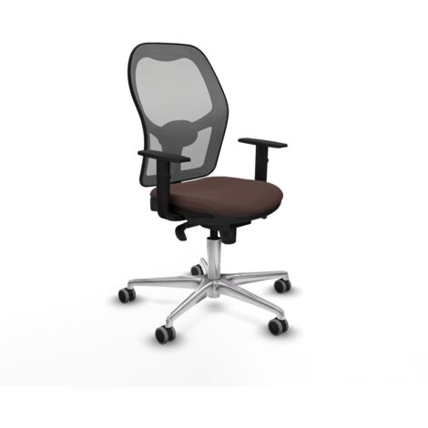 Sedia da Ufficio Piqueras y Crespo 1D086G0 Grigio Marrone scuro