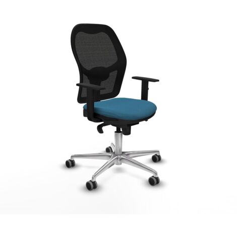 Sedia da Ufficio Piqueras y Crespo 1D086G0 Nero Verde petrolio