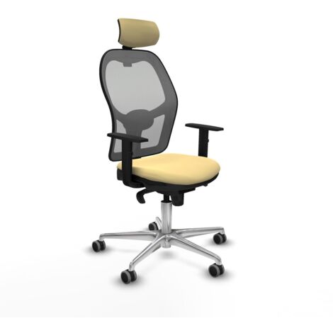 Sedia da Ufficio Piqueras y Crespo 1D086G2 Crema