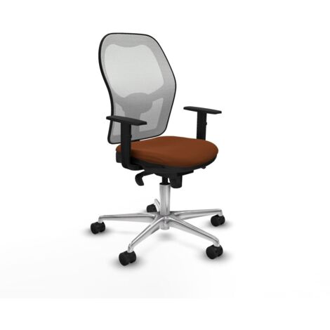 Sedia da Ufficio Piqueras y Crespo 1D086N0 Bianco Marrone