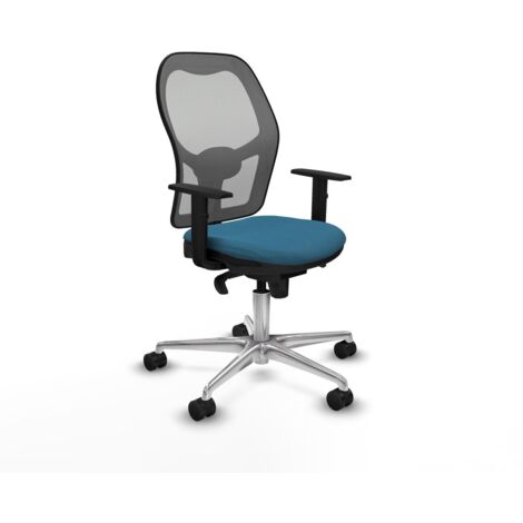 Sedia da Ufficio Piqueras y Crespo 1D086N0 Grigio Verde petrolio