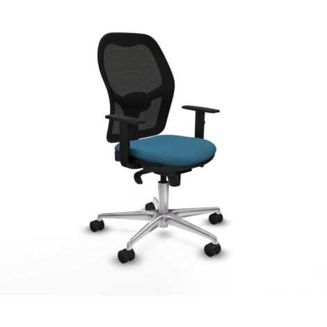 Sedia da Ufficio Piqueras y Crespo 1D086N0 Nero Verde petrolio