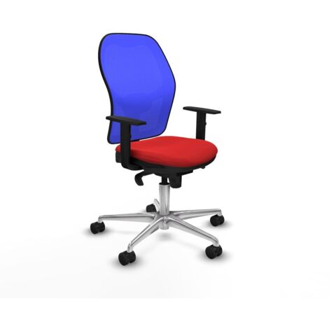 Sedia da Ufficio Piqueras y Crespo 1D086N0 Rosso