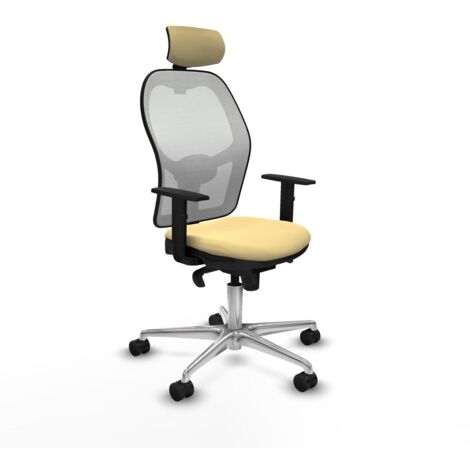 Sedia da Ufficio Piqueras y Crespo 1D086N2 Crema