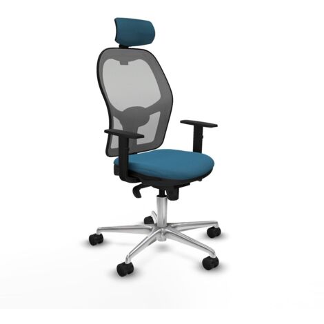 Sedia da Ufficio Piqueras y Crespo 1D086N2 Grigio Verde petrolio
