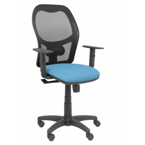 Sedia da Ufficio Piqueras y Crespo 3B10CRN Blu cielo Con braccioli