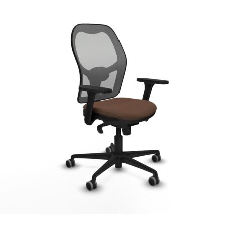 Sedia da Ufficio Piqueras y Crespo 3D036G0 Grigio Marrone scuro
