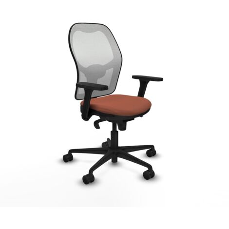 Sedia da Ufficio Piqueras y Crespo 3D036N0 Bianco Marrone