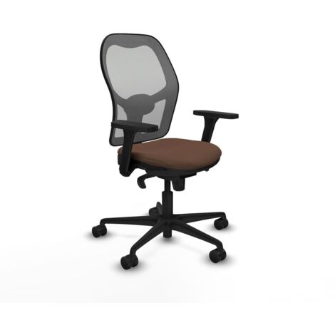 Sedia da Ufficio Piqueras y Crespo 3D036N0 Grigio Marrone scuro
