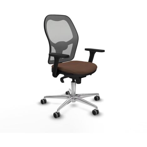 Sedia da Ufficio Piqueras y Crespo 3D086G0 Grigio Marrone scuro