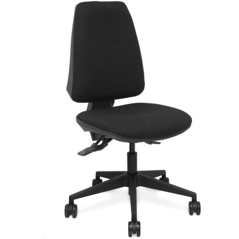 Sedia da Ufficio Piqueras y Crespo 40PNR65 Nero