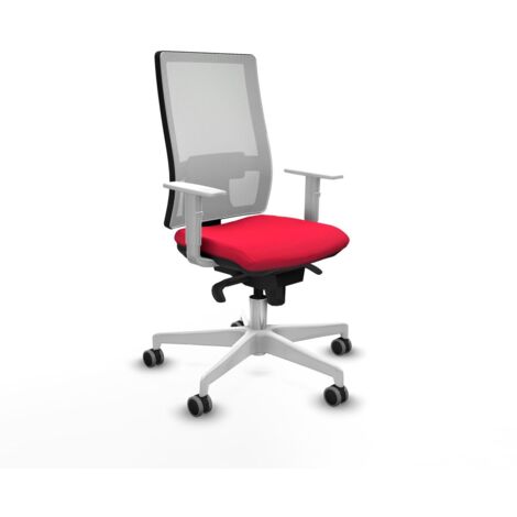 Sedia da Ufficio Piqueras y Crespo 4B026G0 Rosso
