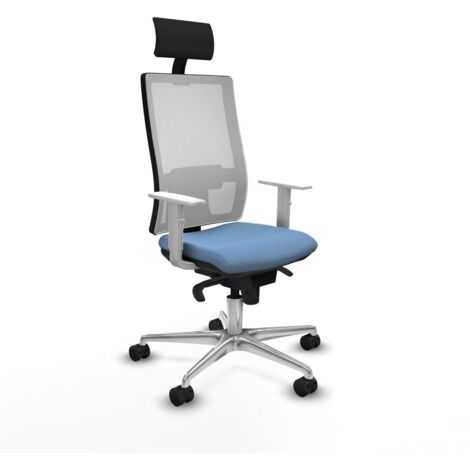 Sedia da Ufficio Piqueras y Crespo 4B086N1 Blu cielo