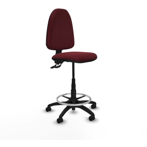 Sedia da Ufficio Piqueras y Crespo B0001RF Rosso Granato Alta
