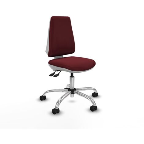Sedia da Ufficio Piqueras y Crespo B00056N Rosso Granato