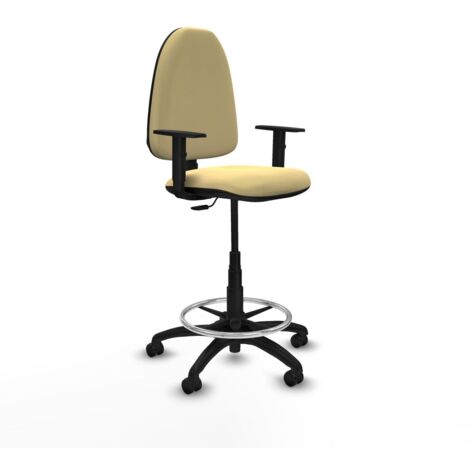 Sedia da Ufficio Piqueras y Crespo B1D01RF Crema Alta