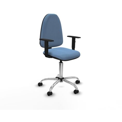Sedia da Ufficio Piqueras y Crespo B1D05RF Blu cielo