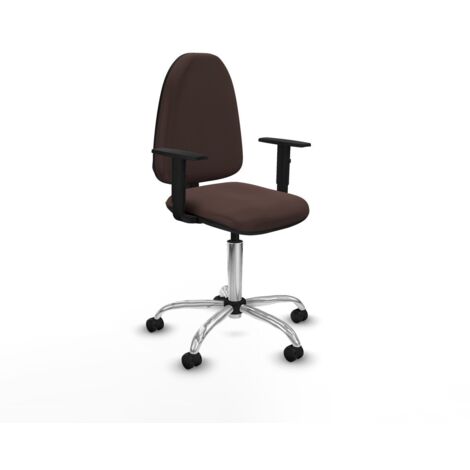 Sedia da Ufficio Piqueras y Crespo B1D05RF Marrone scuro