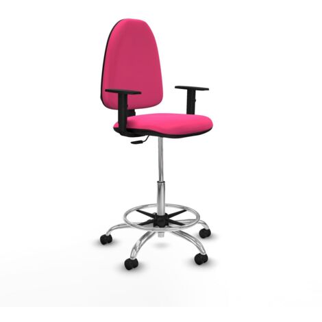Sedia da Ufficio Piqueras y Crespo B1D05RF Rosa Alta