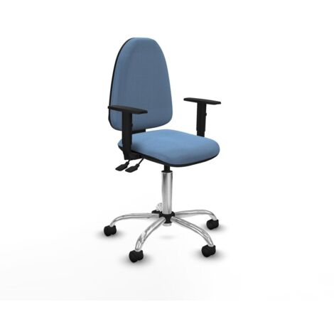 Sedia da Ufficio Piqueras y Crespo B1D05RN Blu cielo