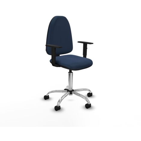 Sedia da Ufficio Piqueras y Crespo B1D05RN Blu Marino