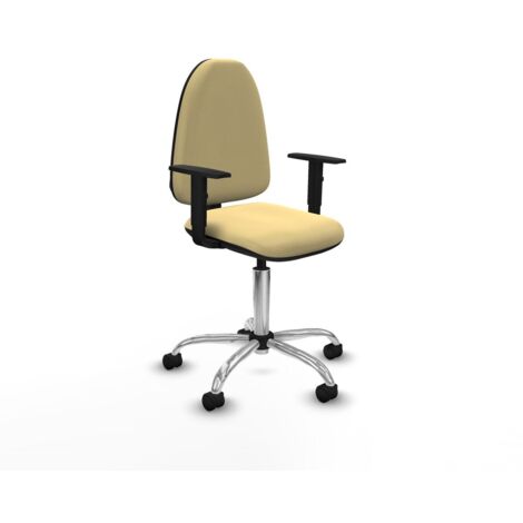 Sedia da Ufficio Piqueras y Crespo B1D05RN Crema