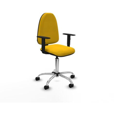 Sedia da Ufficio Piqueras y Crespo B1D05RN Giallo