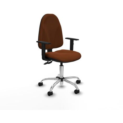Sedia da Ufficio Piqueras y Crespo B1D05RN Marrone