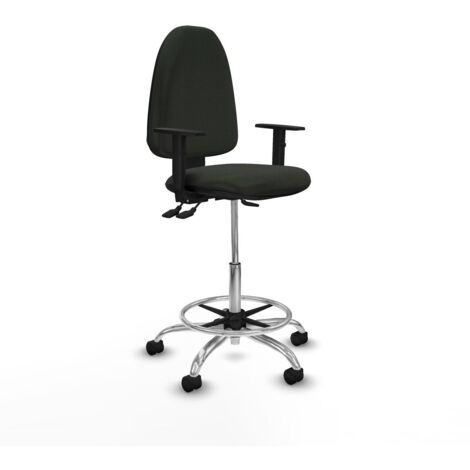 Sedia da Ufficio Piqueras y Crespo B1D05RN Nero Alta