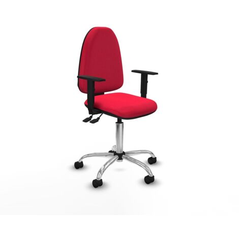 Sedia da Ufficio Piqueras y Crespo B1D05RN Rosso