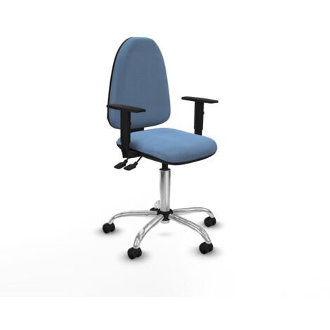 Sedia da Ufficio Piqueras y Crespo B1D05RP Blu cielo