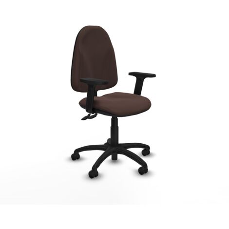 Sedia da Ufficio Piqueras y Crespo B2D01RF Marrone scuro